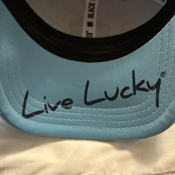 Black Clover High End Golf Baseball Cap S/M Live Lucky - Picture 4 of 7